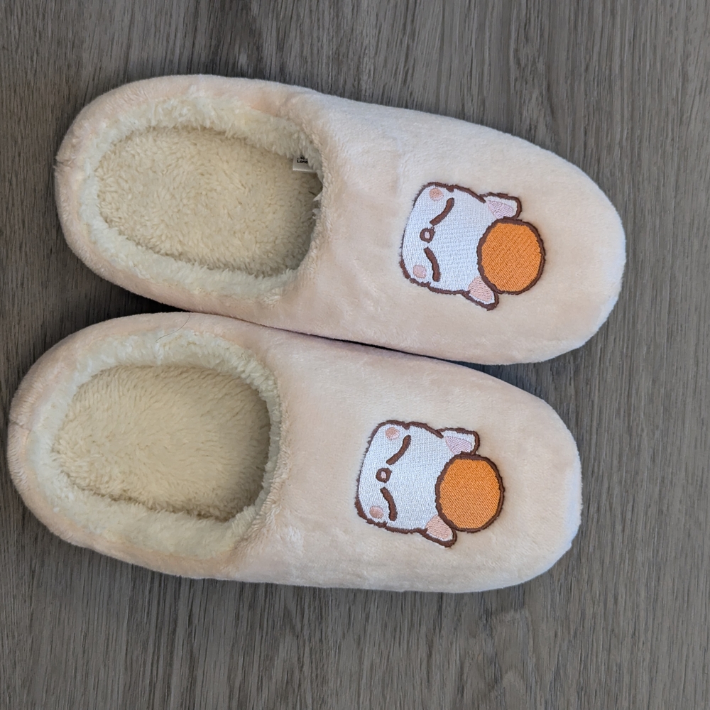 FINAL FANTASY XIV Fluffy Slippers - Moogle
